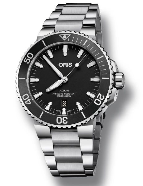 ORIS AQUIS DATE i gruppen Varumrken / Oris / Diving hos Rydbergs Ur (73377304134MB)