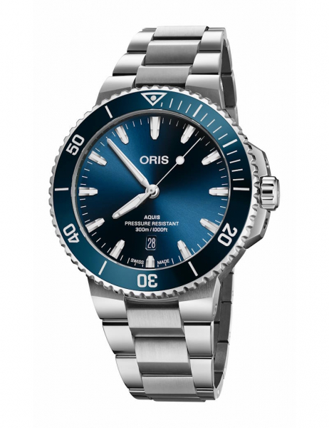 ORIS AQUIS DATE i gruppen Varumrken / Oris / Diving hos Rydbergs Ur (73377894135MB)