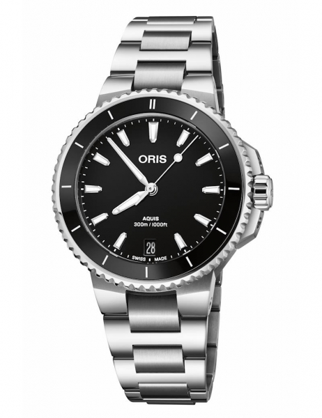 ORIS AQUIS DATE i gruppen Varumrken / Oris / Diving hos Rydbergs Ur (73377924154MB)