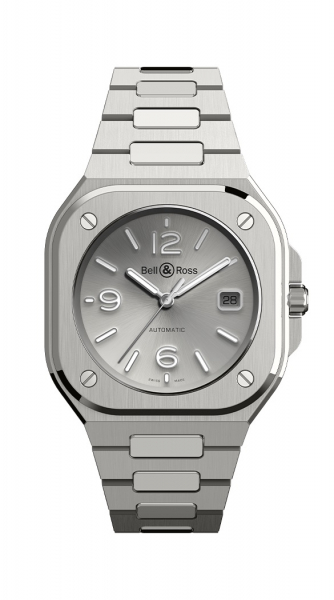 Bell & Ross BR 05 GREY STEEL i gruppen Varumrken / Bell & Ross / BR 05 hos Rydbergs Ur (BR05AGRSTSST)