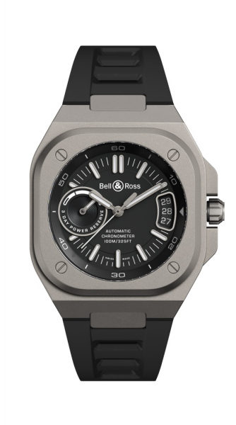 Bell & Ross BR-X5 BLACK TITANIUM i gruppen Varumrken / Bell & Ross / BR-X5 hos Rydbergs Ur (BRX5RBLTISRB)