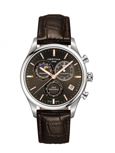 Certina DS-8 Chronograph Moon Phase i gruppen Varumrken / Certina / Urban hos Rydbergs Ur (C0334501608100)