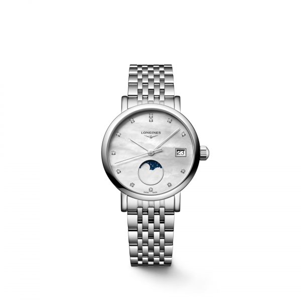 Longines Elegant Collection Moonphase i gruppen Varumrken / Longines / Elegant Collection hos Rydbergs Ur (L43304876)